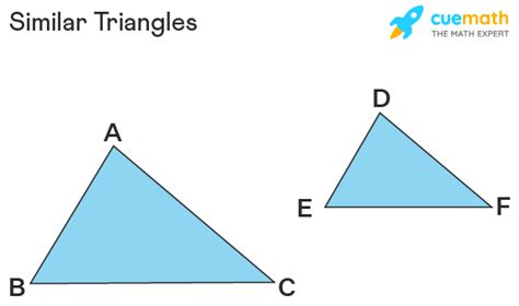area  similar triangles formula theorem proof examples
