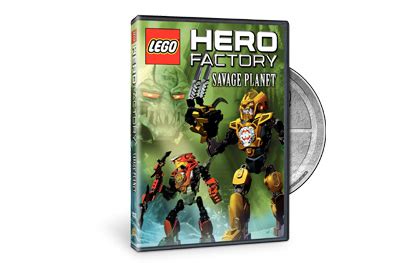 uscan hero factory savage planet dvd toys  bricks