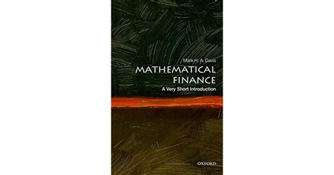 mathematical finance   short introduction  mark ha davis