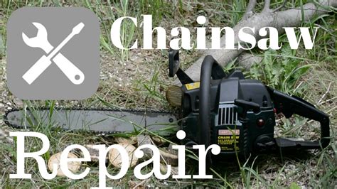 chainsaw fuel repair youtube