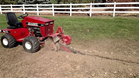 Homemade Garden Tractor Trencher Garden Ftempo