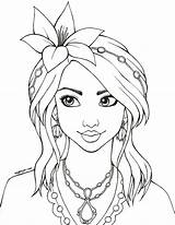Coloring Pages Drawing Colouring Color Book Blank Drawings Cute Adults Sketch Jae Baylee Face Adult Sketches Journal Print Paintingvalley Choose sketch template