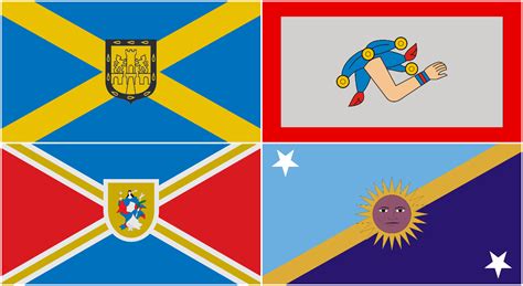 ¿banderas estatales de méxico así serían según un usuario de reddit