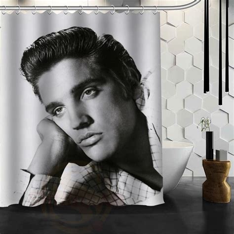 buy custom elvis presley shower curtain new large