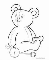 Coloring Pages Bear Preschool Teddy Sheet Colouring Kids Simple Printable Sheets Baby Shapes Color Shape Rattle Pre Learning Clipart Raisingourkids sketch template