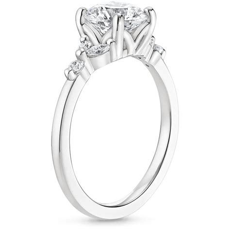 white gold verbena diamond ring