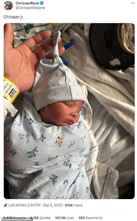 chrisean rock posts picture   newborn son  livestreaming