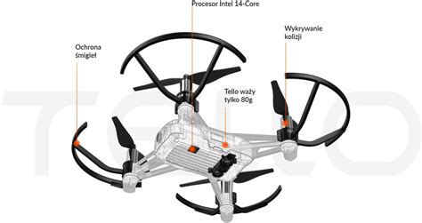 dron ryze tello powered  dji kamera mp wifi  oficjalne archiwum allegro