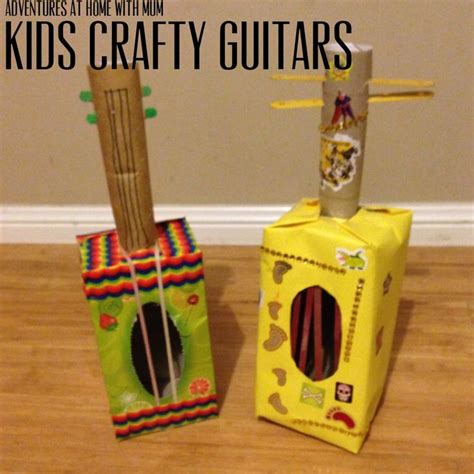 awesome guitar themed crafts