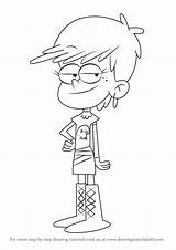 Loud House Luna Draw Pages Coloring Drawing Colouring Learn Cartoon Lola sketch template