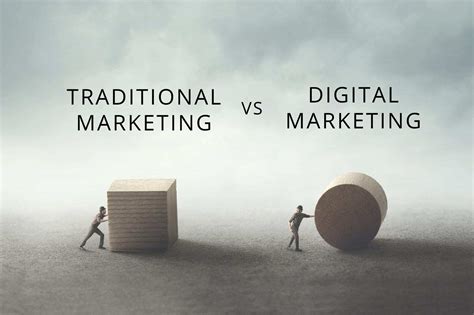 traditional marketing  digital marketing  web