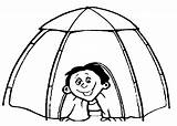 Tent Scouts Coloringpagesfortoddlers sketch template