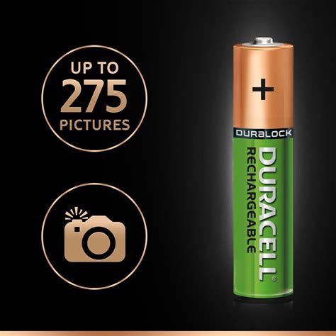 duracell rechargeable battery aaa precharged pack   duracell