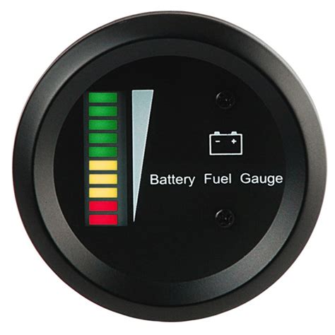 battery fuel gauges car battery gauge rico battery level gauge