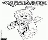 Lego Wyldstyle Movie Character Coloring Pages Oncoloring sketch template