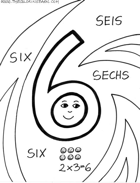 number coloring pages  printable coloring pages
