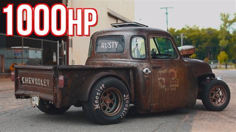 1000hp Rat Rod Truck Gaps Everything He Built It For