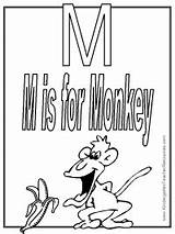 Monkey Coloring Pages Worksheets Sheets Preschoolers Write Having Learn While Read Fun Help These Will sketch template
