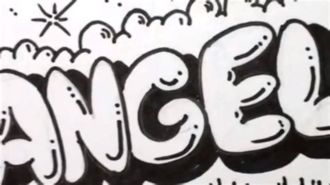 gambar bubble letters graffiti names create stickers gambar doodle nama
