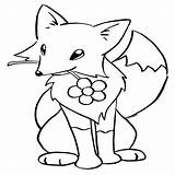 Jam Animal Fox Coloring Pages Getdrawings Realistic Baby Drawing sketch template