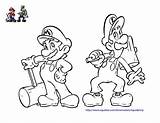 Luigi Bros Colouring Boondocks Printable Coloringhome Squid Kidsfree Bowser sketch template