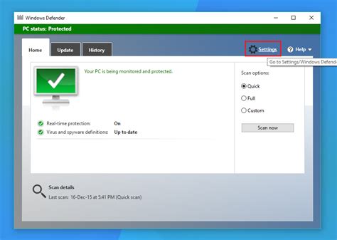 remove turn   disable windows defender