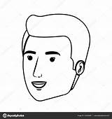 Face Side Man Getdrawings Drawing sketch template