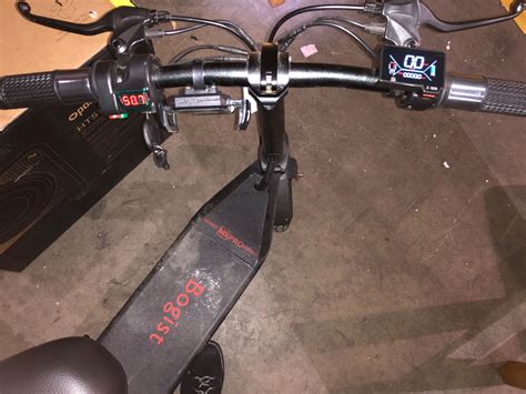 bogist  pro electric scooter tested good working condition