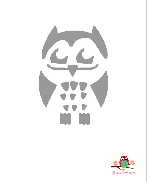 cute owl stencils  printable  stencils owl stencil