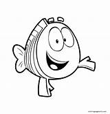 Guppies Grouper Coloriage Bubulle sketch template
