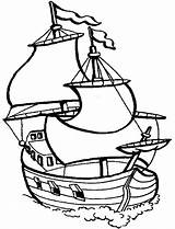 Coloring Pages Boat Sailing Ship Sail Big Drawing Galleon Pirate Print Confession Getcolorings Gus Gas Kids Search Color Button Printable sketch template