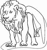 Lion Coloring Pages Drawing Colour Printable Getdrawings King Procoloring sketch template