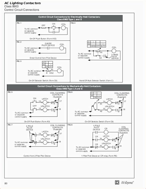 wiring diagram   lighting contactor