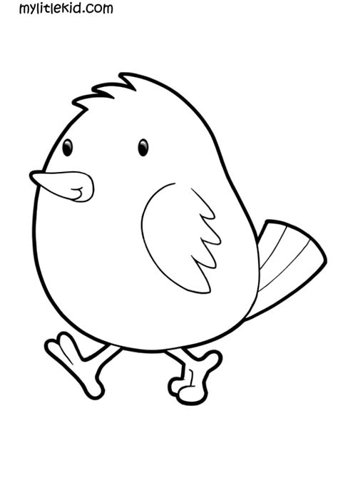 bird coloring pages  children print