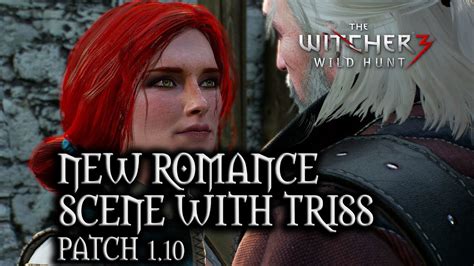 the witcher 3 wild hunt new romance scene with triss in battle of kaer morhen patch 1 10