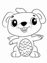 Hatchimals Coloring Pages Kids Fun Dog sketch template