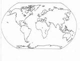 Continents Coloring Pages Map sketch template