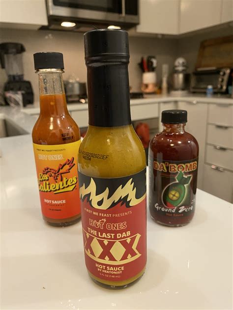 hot ones the last dab xxx hot sauce chilly chiles