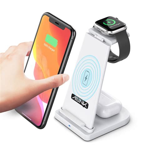 folding wireless charger charging station  apple  samsung phones iwatch  airpod