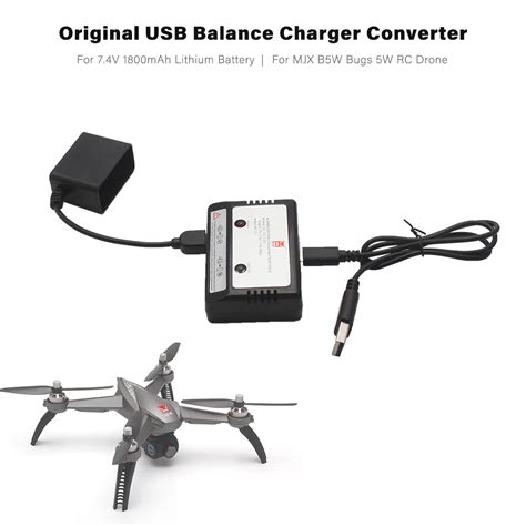 original dron usb balance charger converter mjx bw bugs  rc drone drone  camera