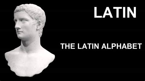 learn latin online lesson 1 classical latin alphabet youtube