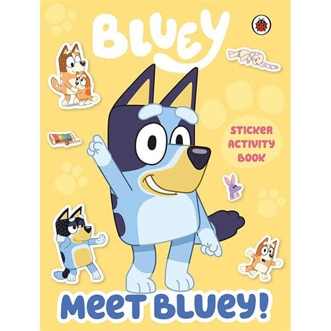 bluey stickers licensed official home garden te