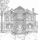 Historic Coloring Homes End West Book Old Toledo sketch template