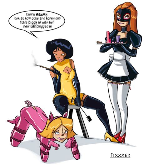 Rule 34 3girls Alex Totally Spies Bitchsuit Blush Bondage Clothing