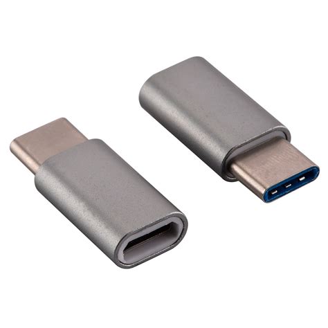 usb  adapter usb type  male  micro usb female adapter  data syncing  charging