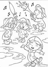 Little Einsteins Coloring Pages Coloring4free Rain Playing Related Posts sketch template