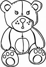 Teddy Wecoloringpage sketch template