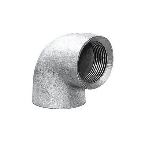 1 2 inch 90 degree gi heavy elbow for plumbing pipe at rs 9 50 piece