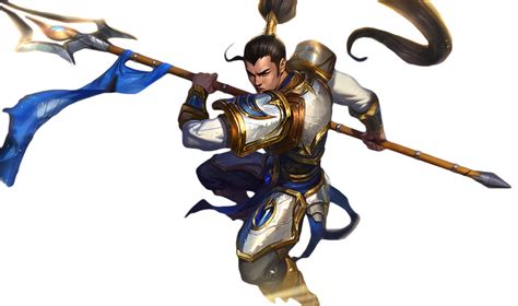xin zhao updated render  staying frosty  deviantart
