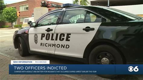 richmond police officers due in court on assault charges